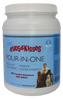 Hugs & Kisses Four-In-One Vitamin Mineral Supplement Treat for Dogs Large Jar