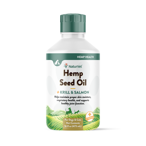 Hemp Seed Oil with Krill and Salmon